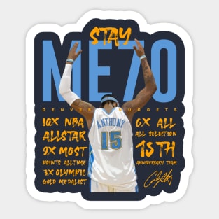 Carmelo Anthony STAYME7O Sticker